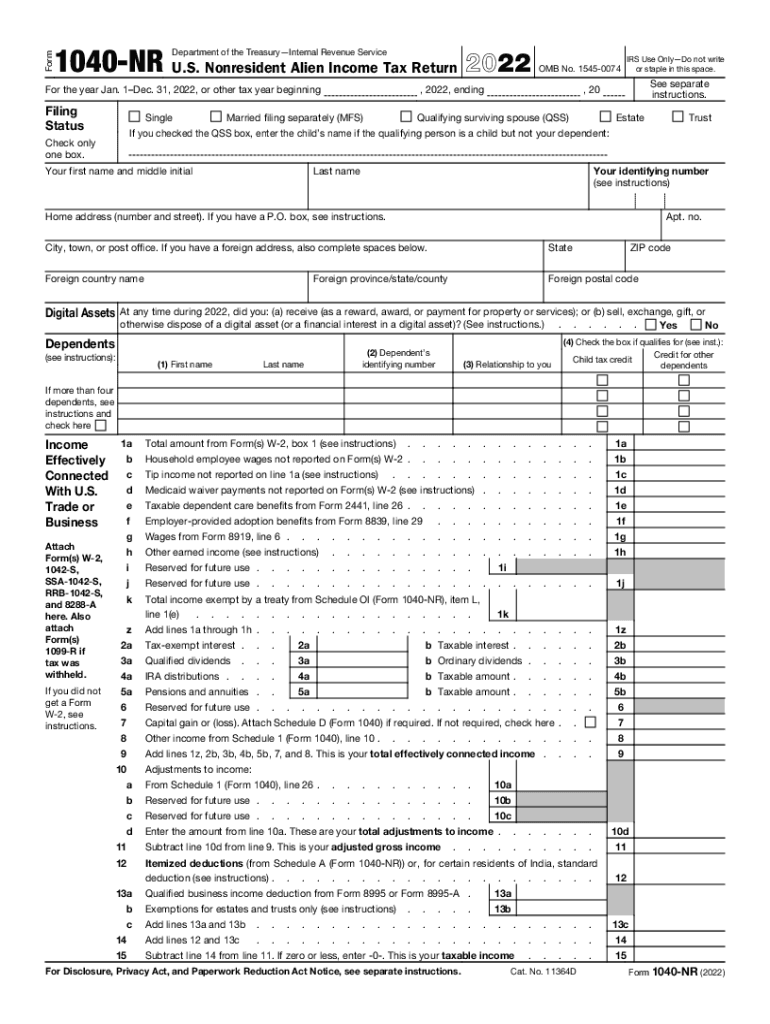 1040 Form 2022 Fill Out Sign Online DocHub