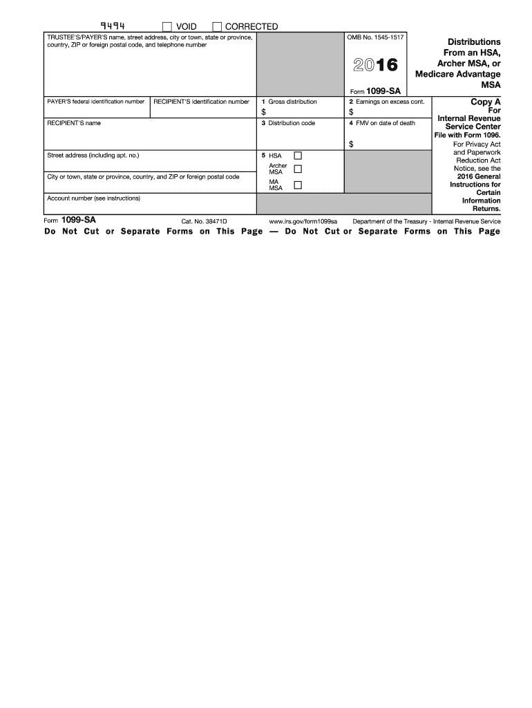 2016 printable 1099 tax form