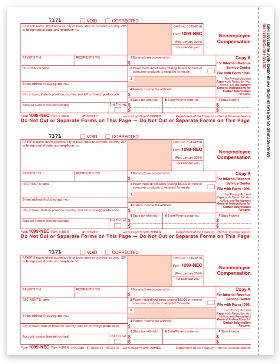 1099 tax form printable