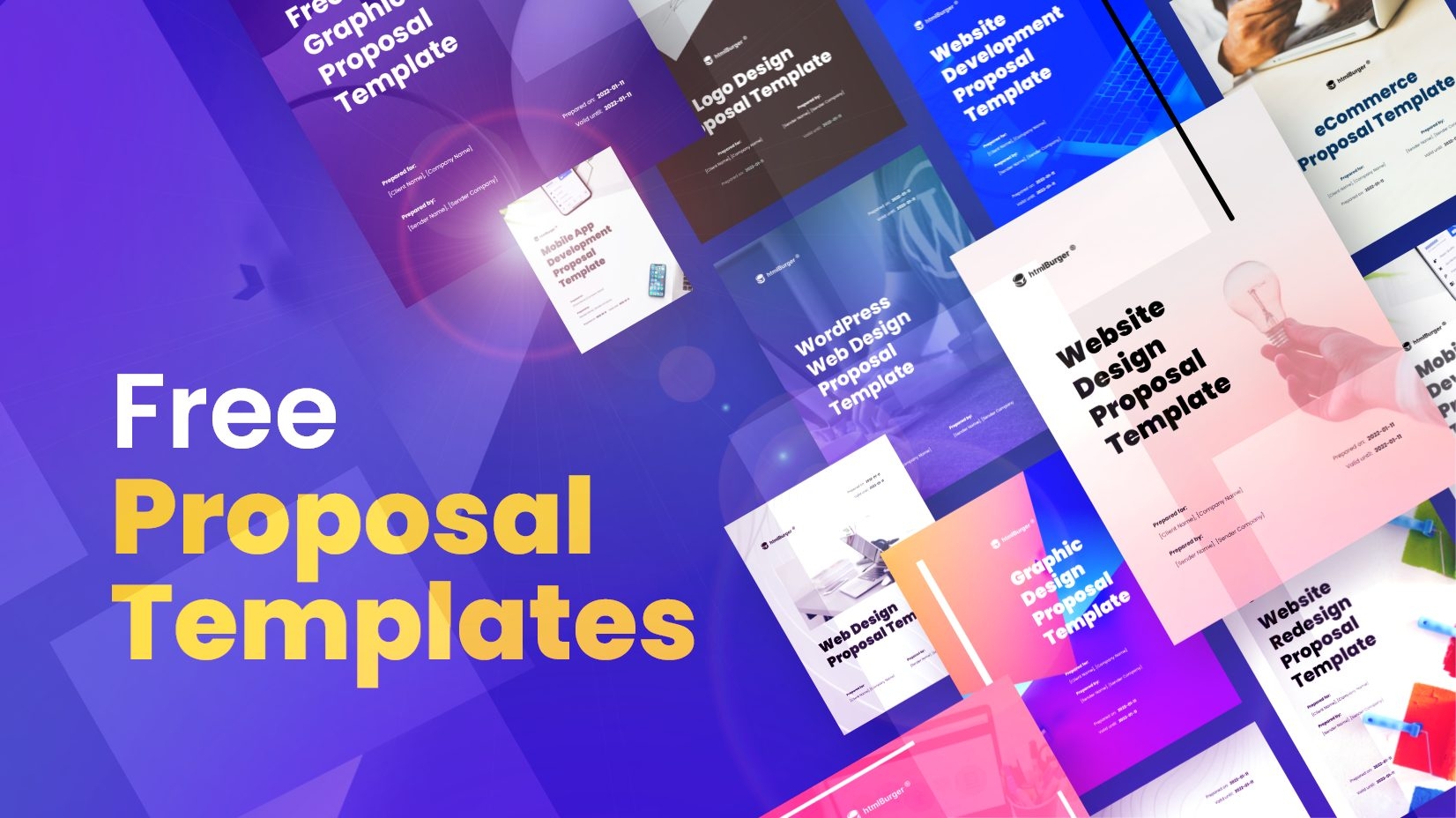11 Free Web Design Development Project Proposal Templates