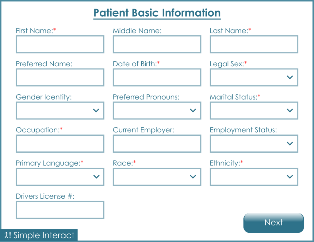 14 Effective Patient Intake Form Templates Simple Interact