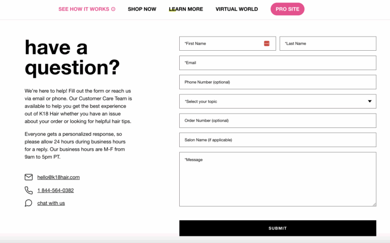 15 Website Contact Form Examples How To Create One