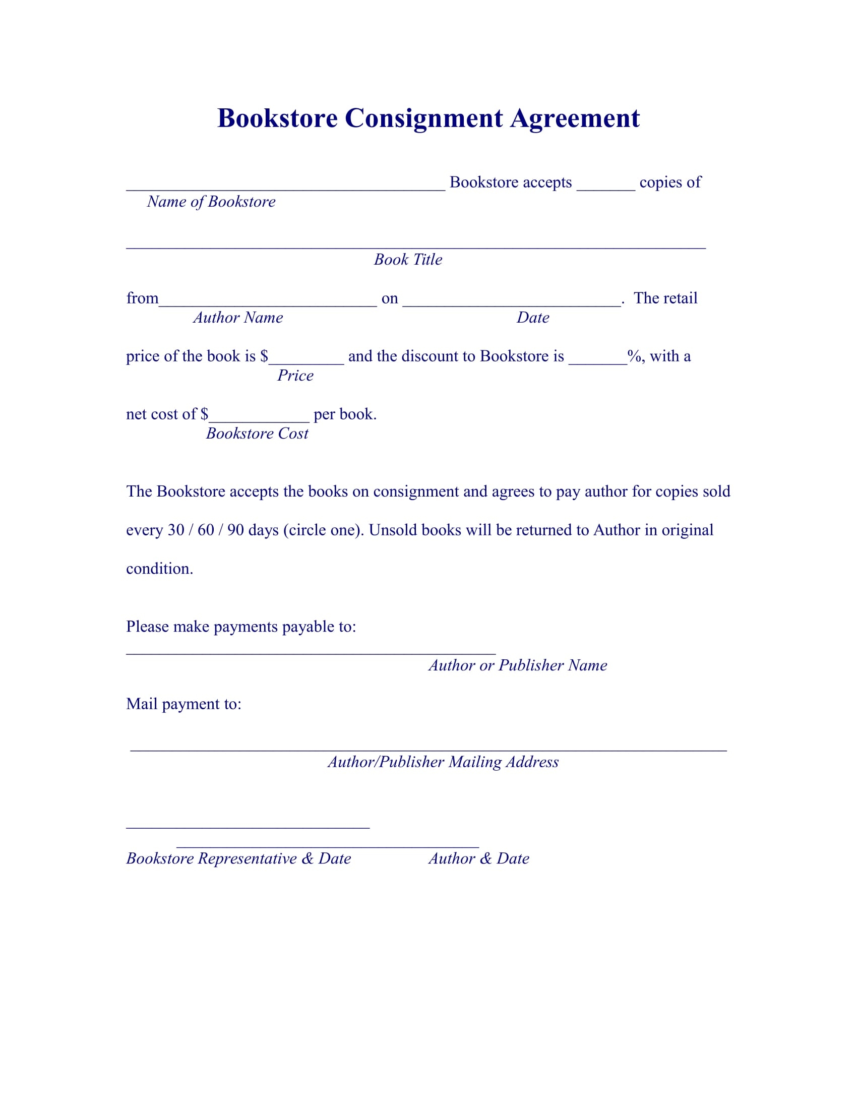 16 Consignment Agreement Examples