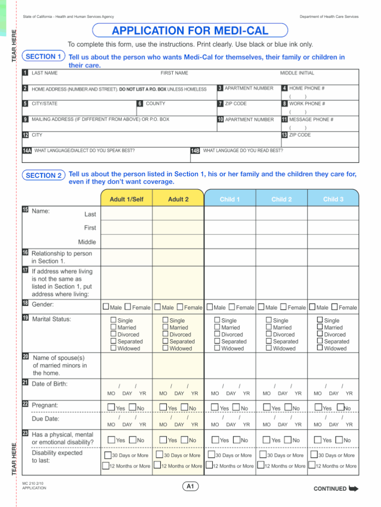 2010 2025 Form CA CHHS MC 210 Fill Online Printable Fillable Blank PdfFiller