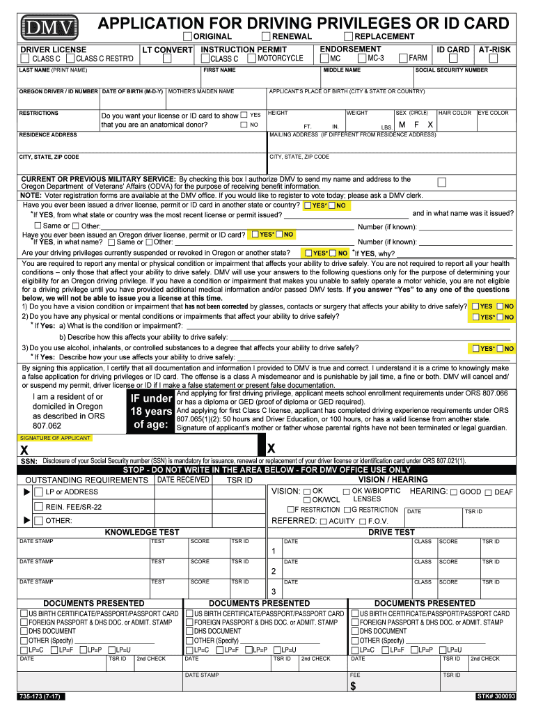 dmv real id application form printable dmv real id application form printable