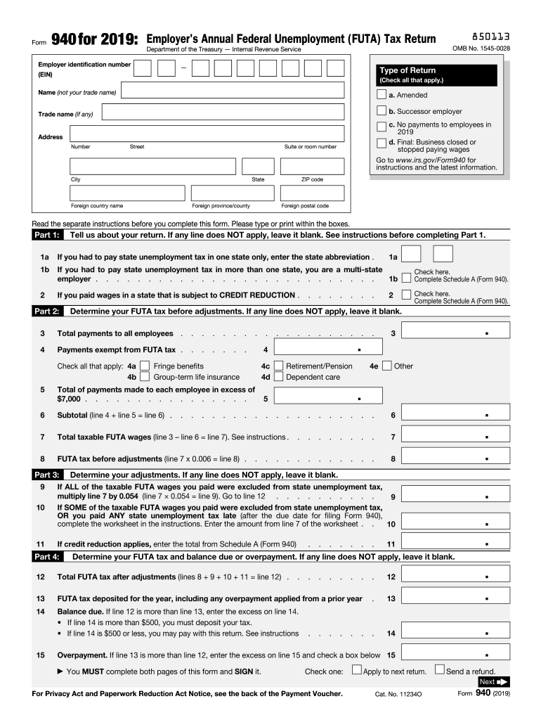 2019 Federal Tax Forms Fill Out Sign Online DocHub