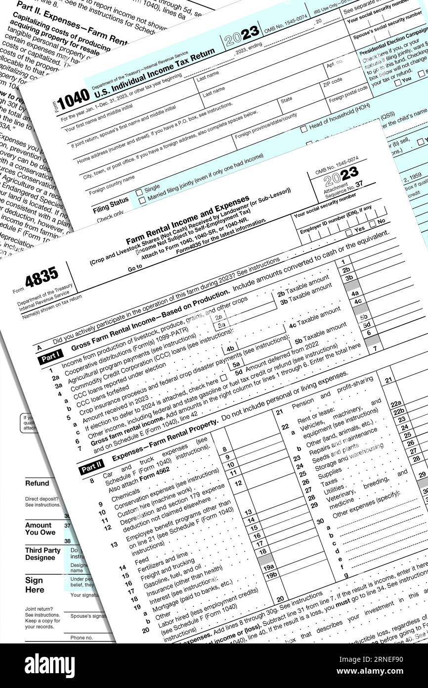 2023 IRS Tax Forms On A Desktop Stock Photo Alamy 2023 IRS Tax Forms On A Desktop Stock Photo Alamy