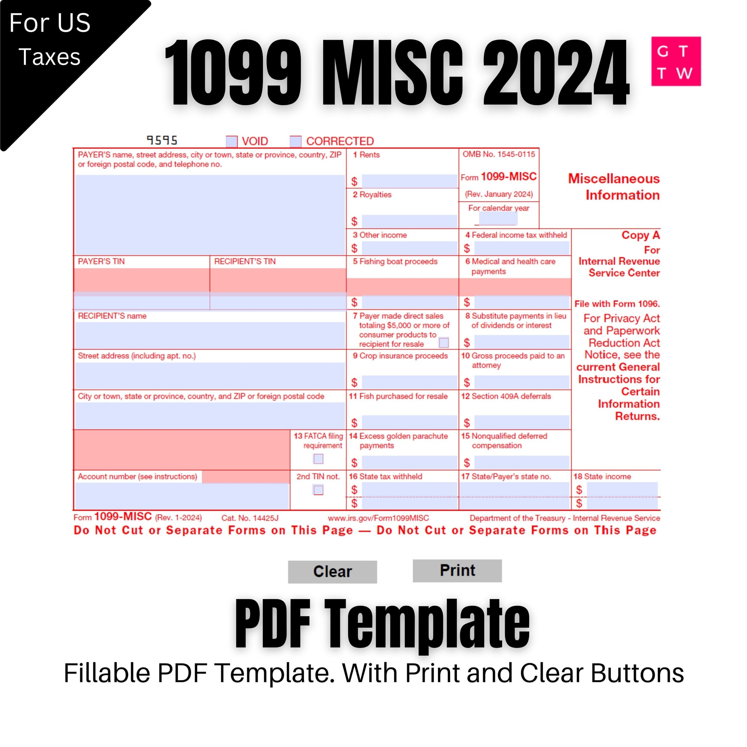 irs tax forms 2024 printable pdf