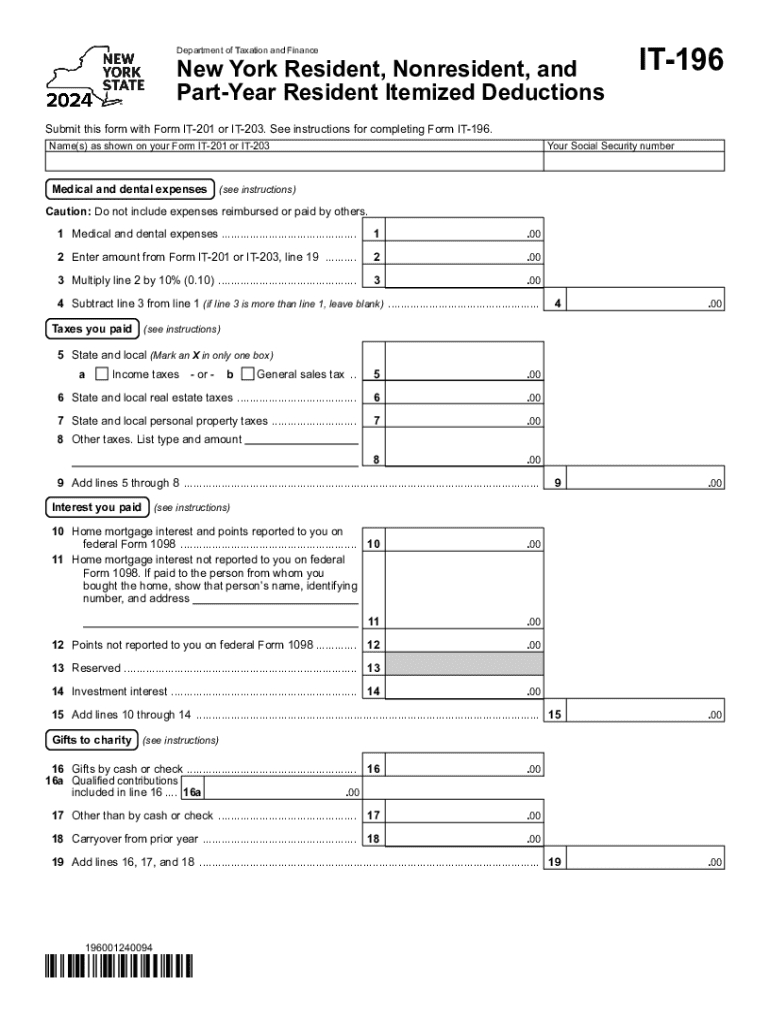 nys tax forms 2024 printable