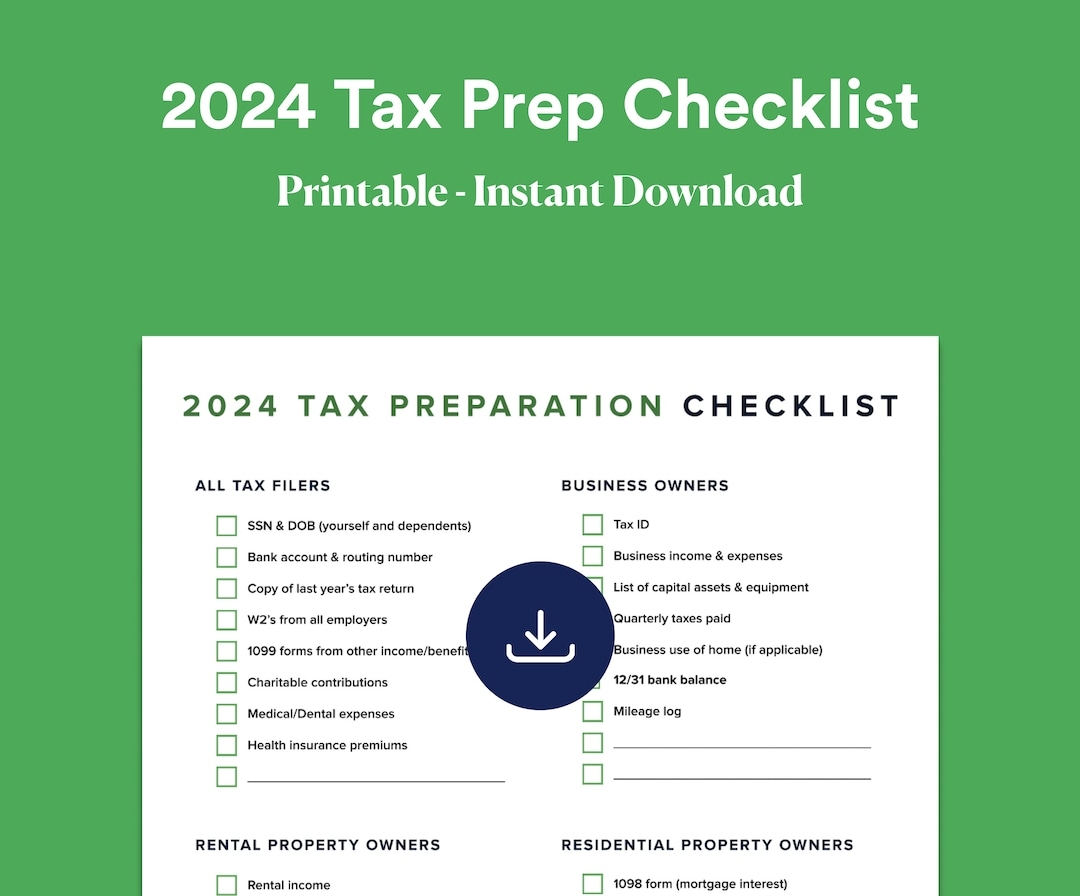 printable 2024 tax forms