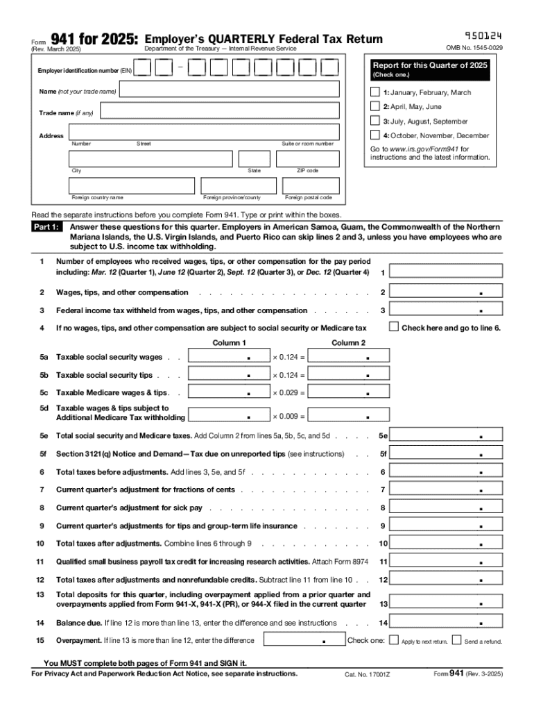federal tax forms printable