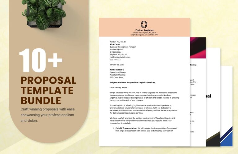 21 Contract Proposal Templates Free Word PDF Format Download