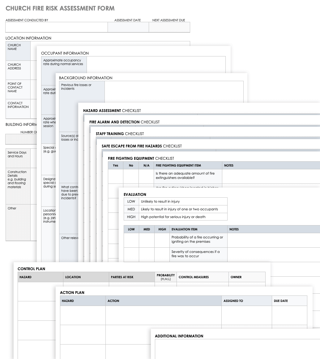 35 Free Risk Assessment Templates
