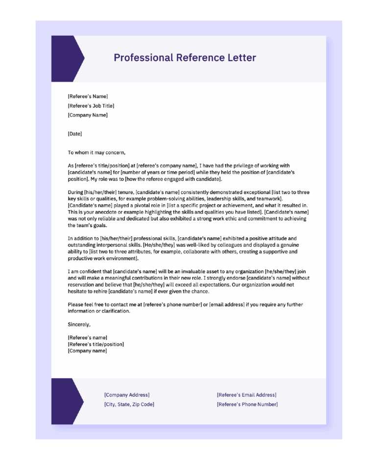 4 Free Letter Of Recommendation For Employee Templates AIHR