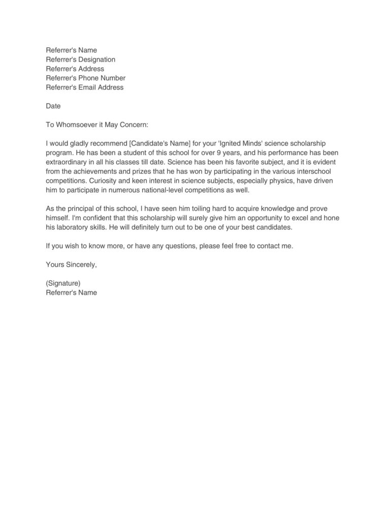 40 Best Character Reference Letter Templates FREE 