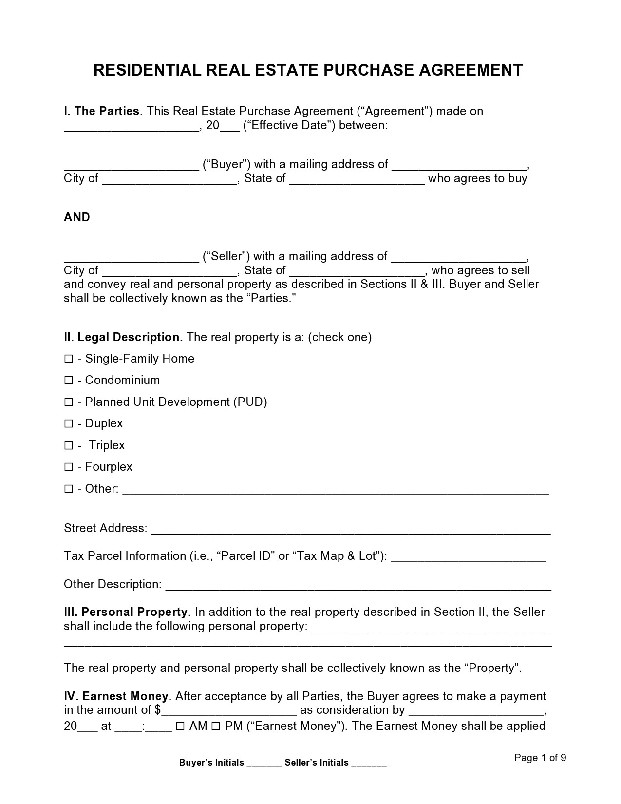 43 Offer To Purchase Real Estate Templates Letters 43 Offer To Purchase Real Estate Templates Letters