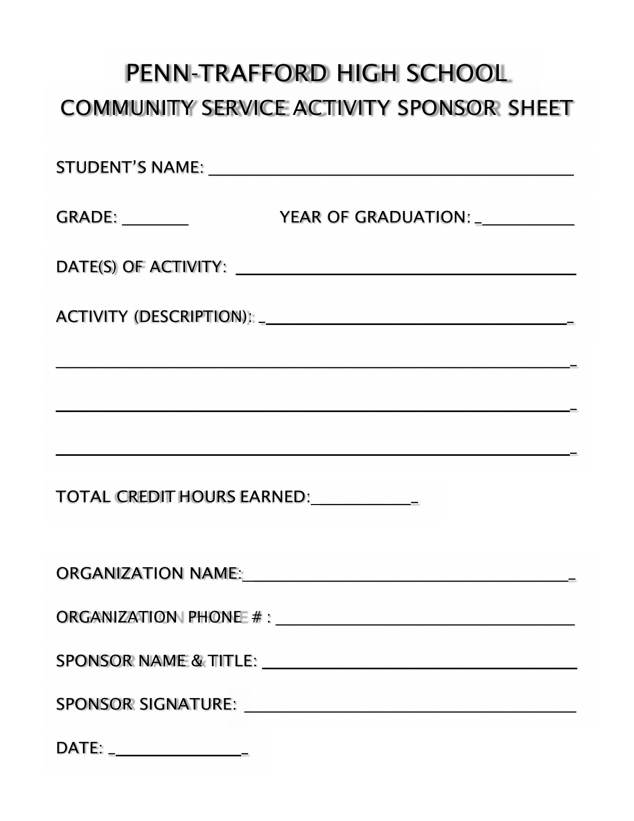 service form