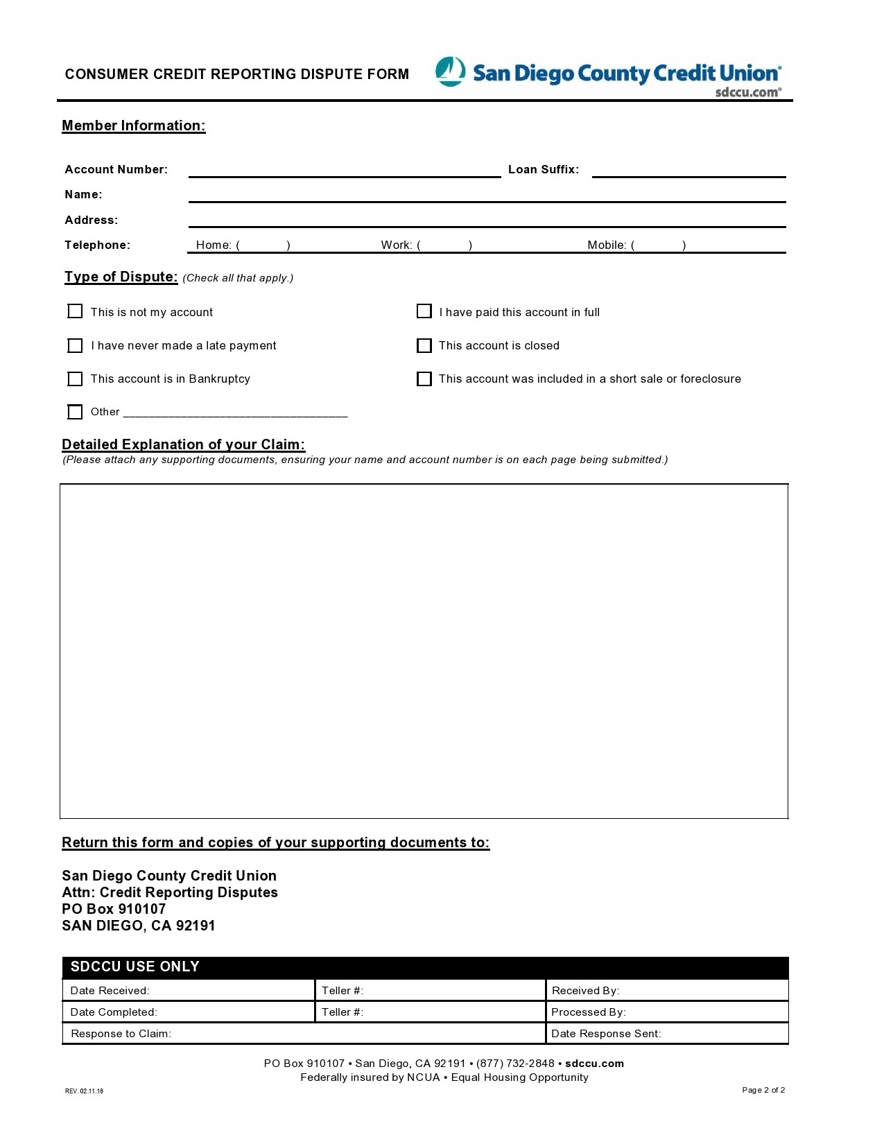 50 Best Credit Dispute Letters Templates Free TemplateLab