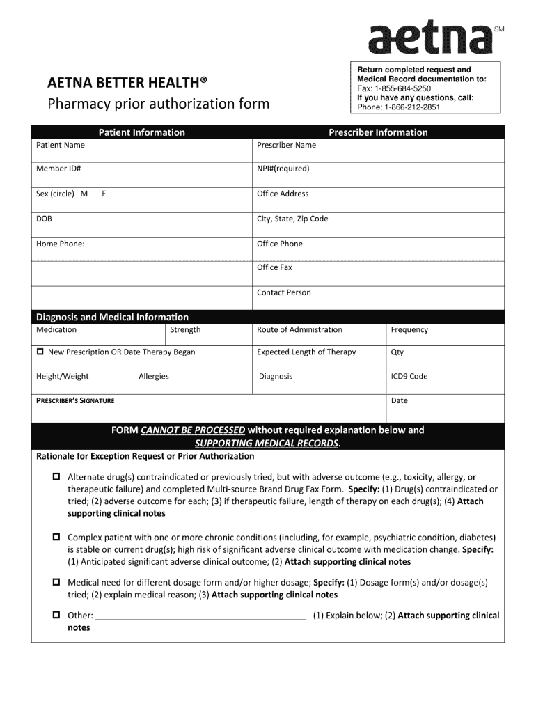medicare authorization form