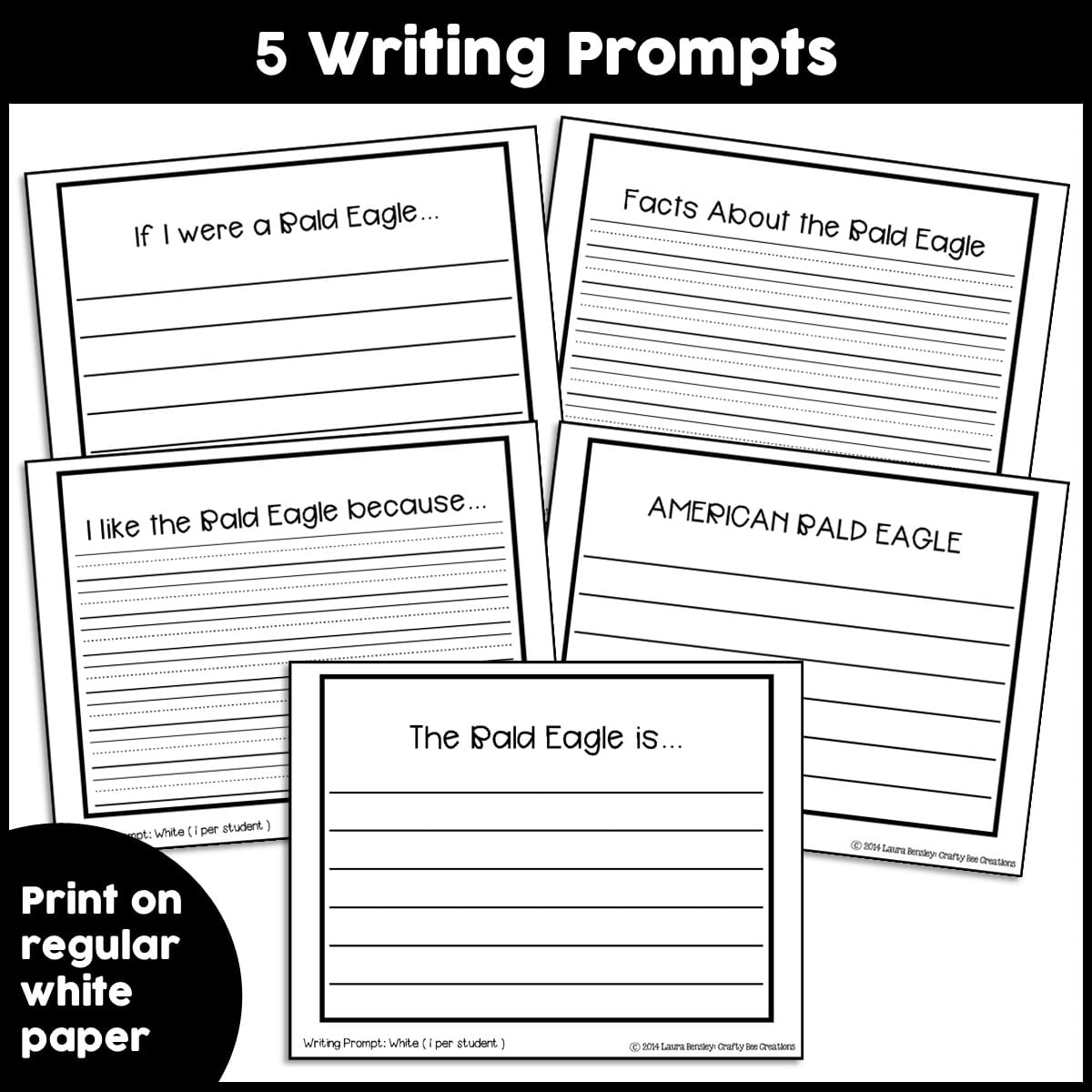 American Bald Eagle Craft Activity Crafty Bee Creations