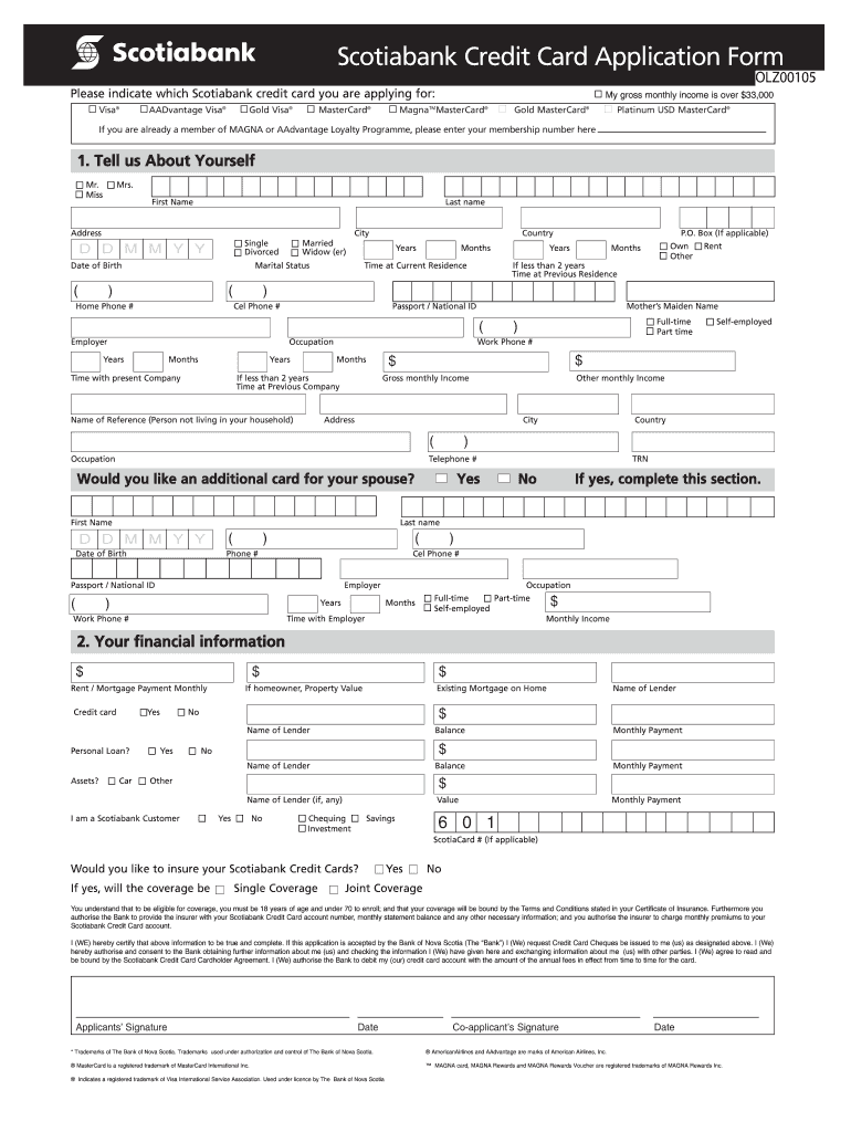 Application For Card Fill Out Sign Online DocHub