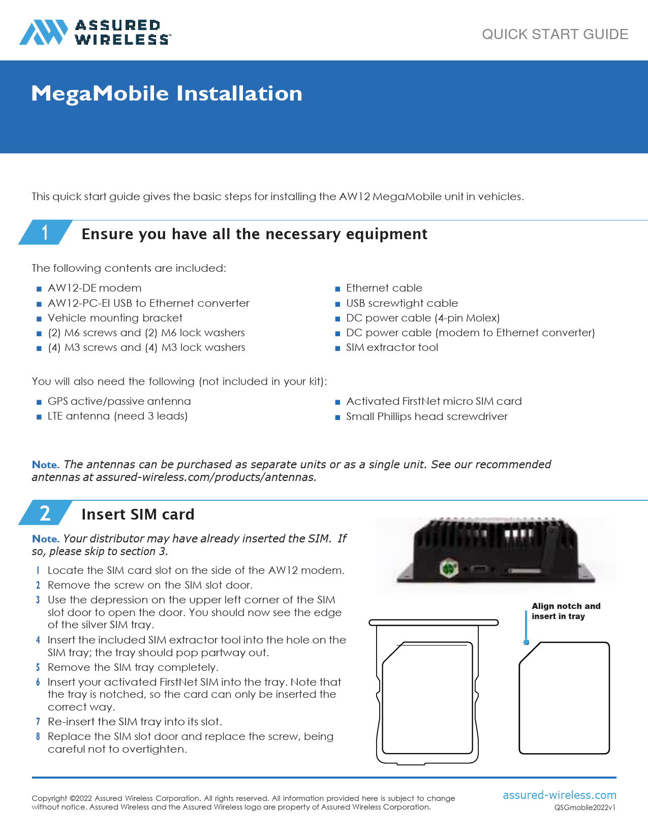 Assurance Wireless Device Database
