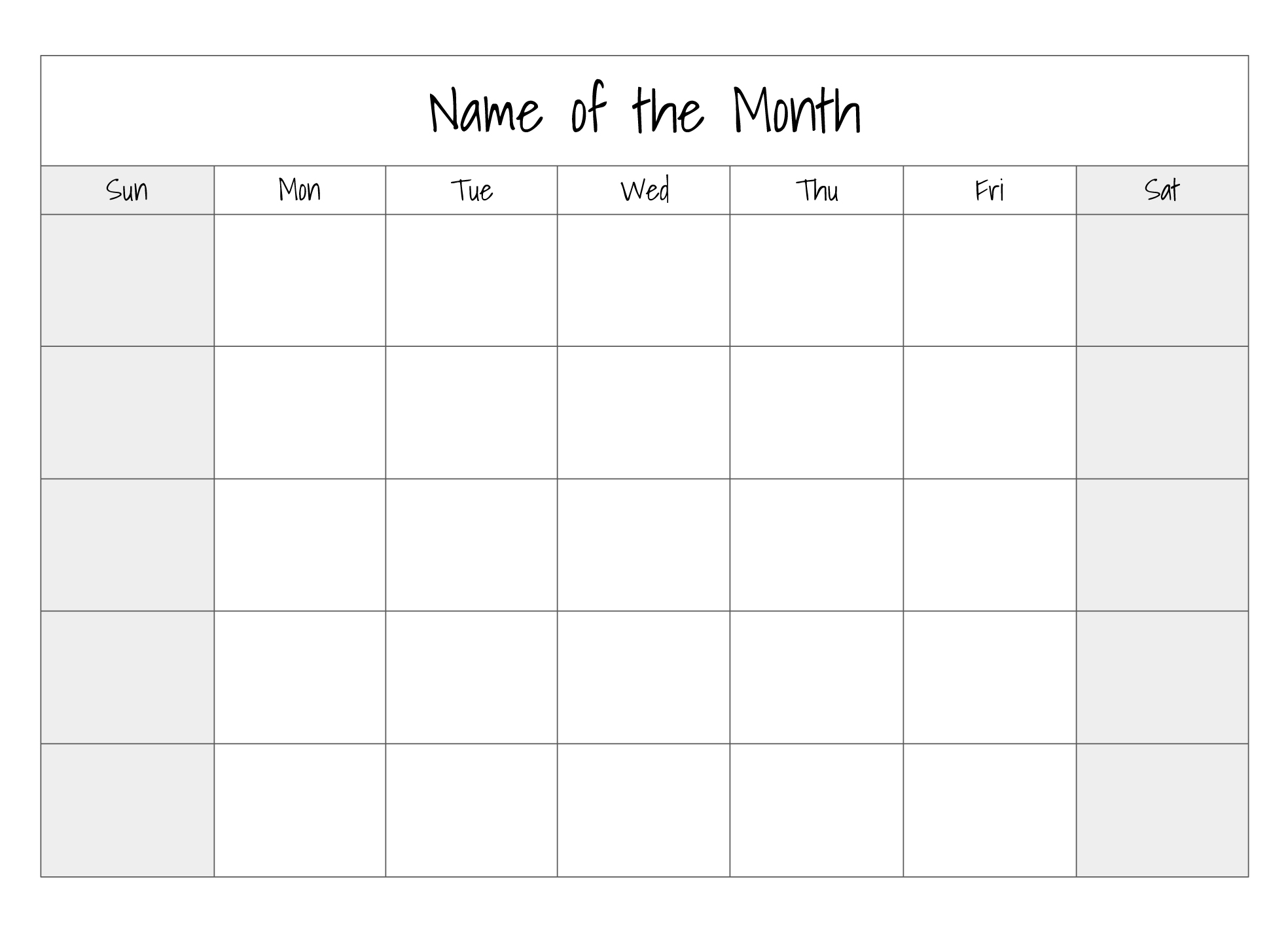 Blank Calendar Free Google Docs Template Gdoc io Blank Calendar Free Google Docs Template Gdoc io