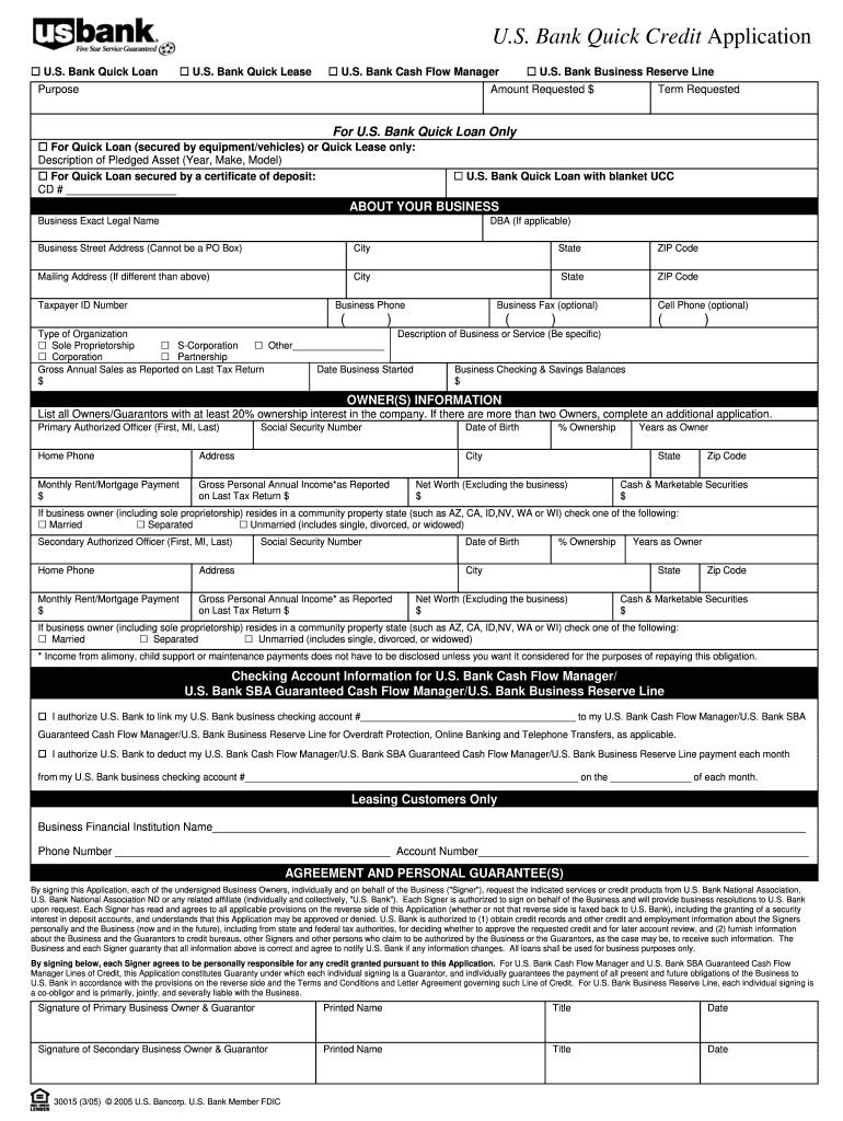 Blank Credit Application Fill Out Sign Online DocHub