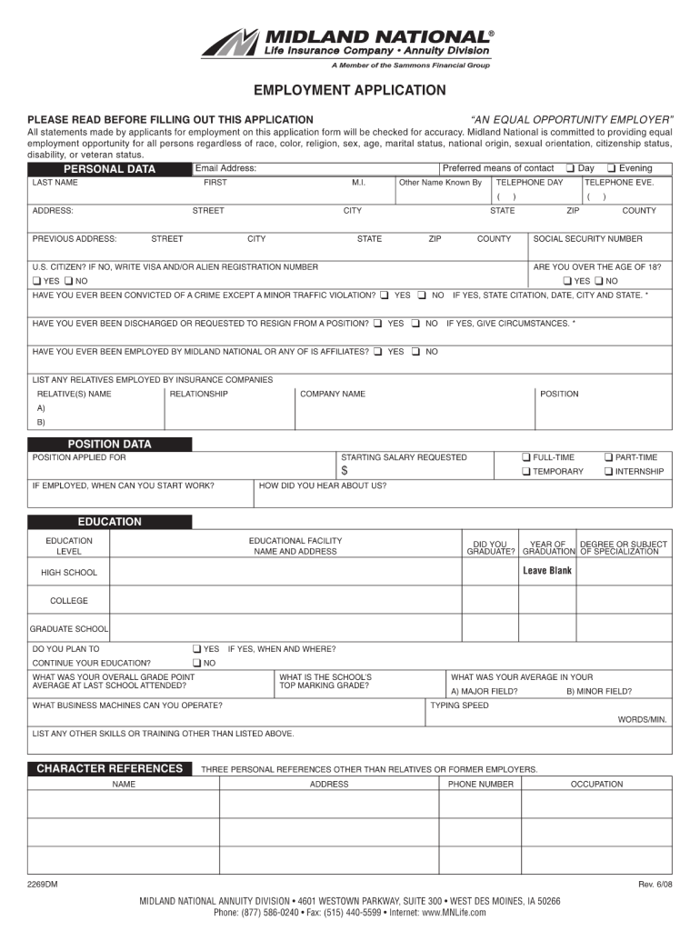 Blank Job Application Form Fill Online Printable Fillable Blank PdfFiller