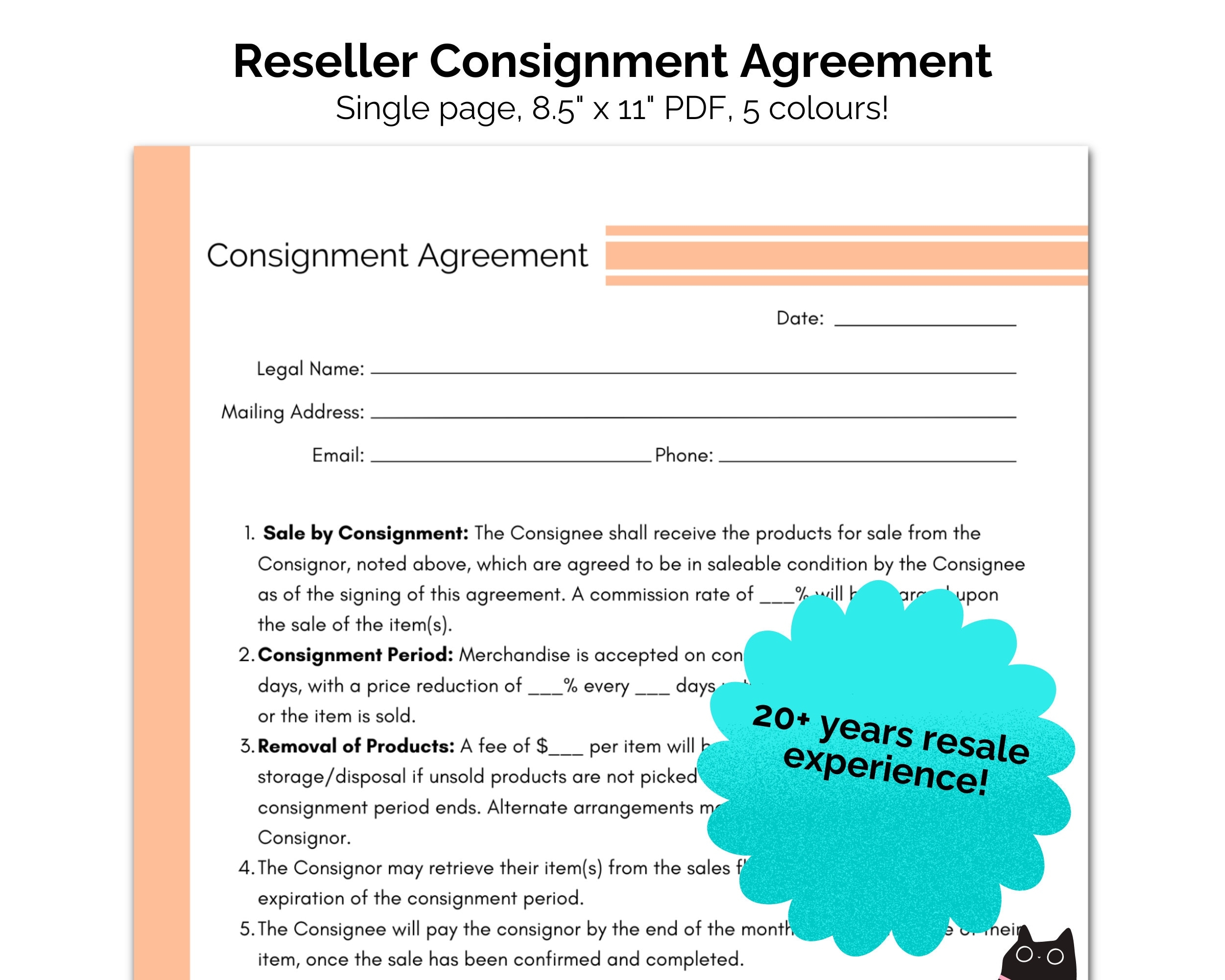 consignment contract consignment contract