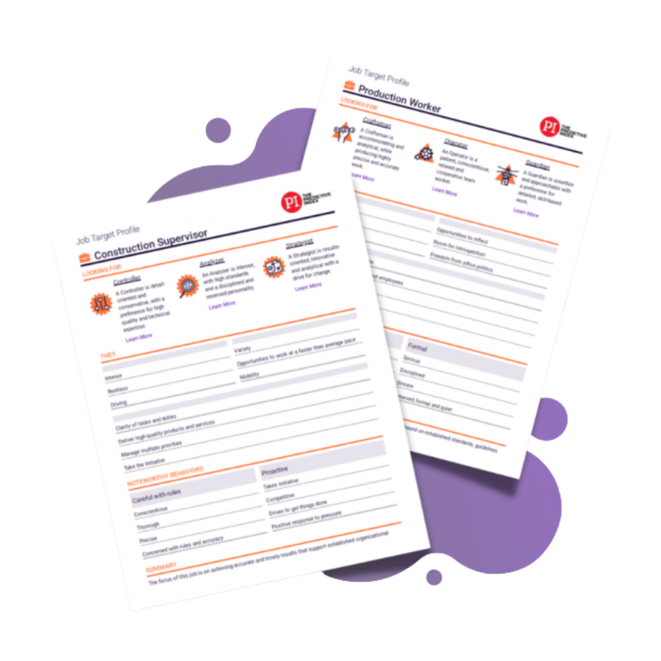 Construction Behavioural Assessment Predictive Success Canada