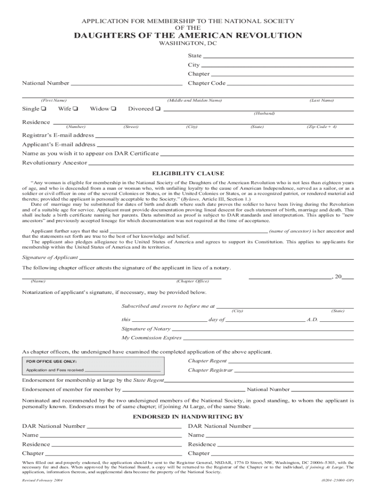 Dar Application Fill Out Sign Online DocHub