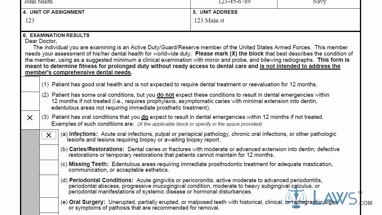 DD Form 2813 YouTube