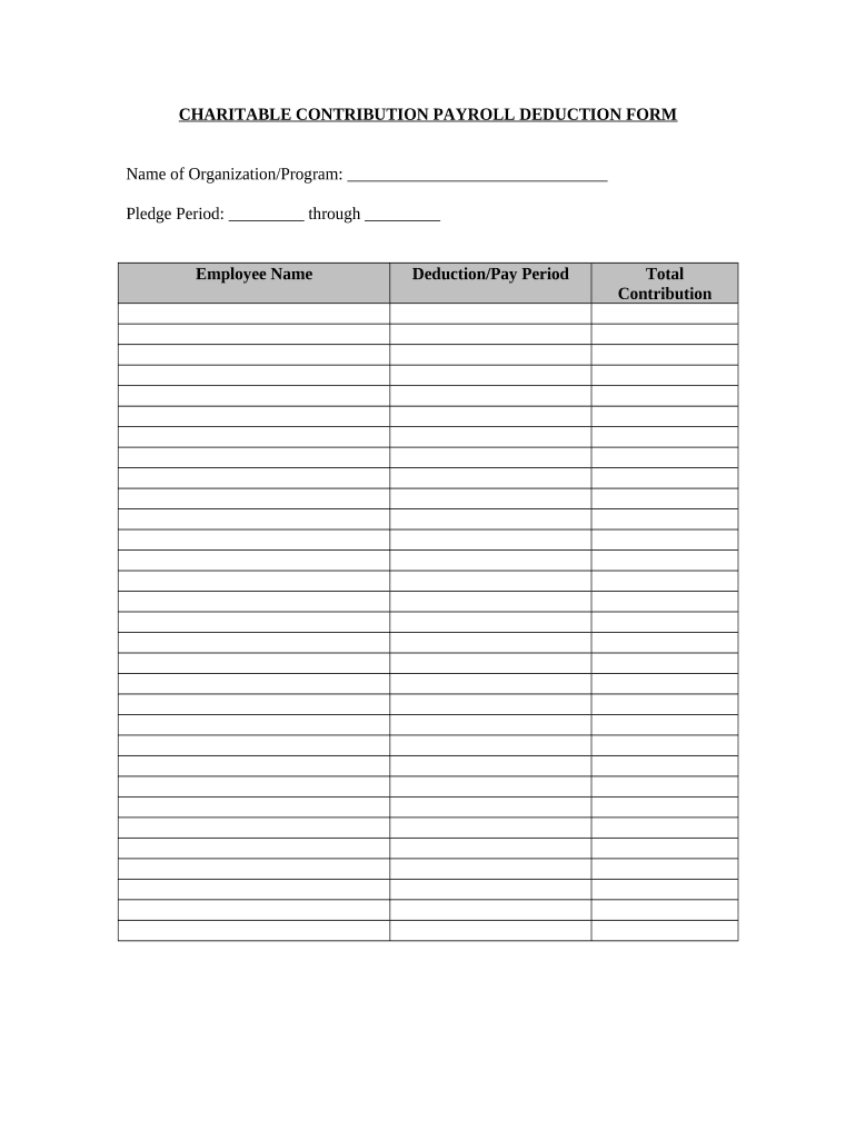 Deduction Form Template Fill Out Sign Online DocHub Deduction Form Template Fill Out Sign Online DocHub