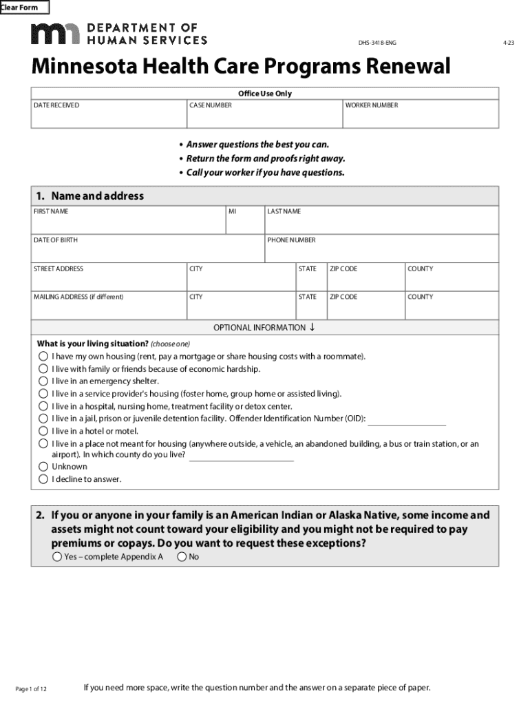 Dhs 3418 Fill Out Sign Online DocHub