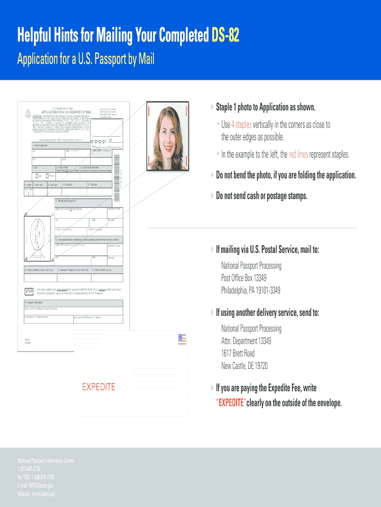 free printable passport application form