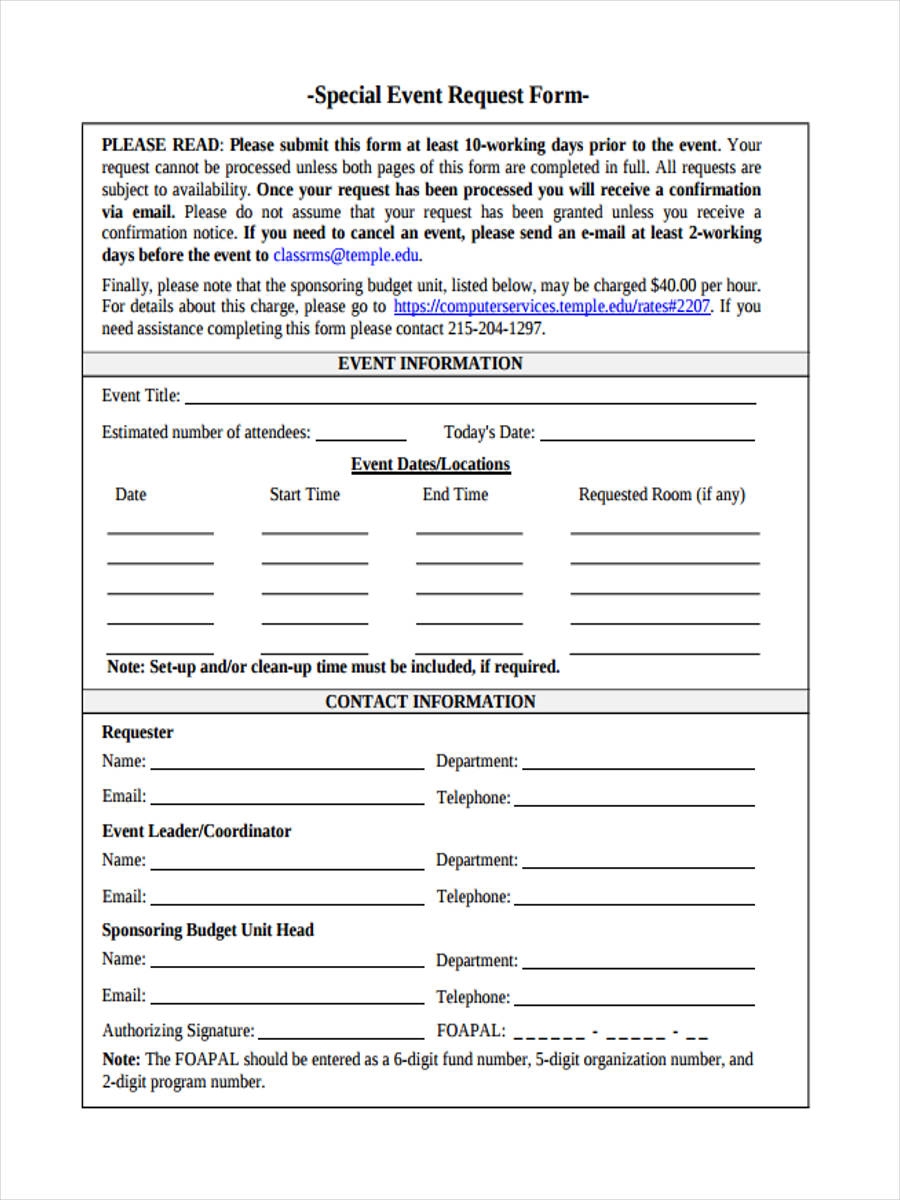 Event Request Form Template Word Business Plan Templates Event Request Form Template Word Business Plan Templates