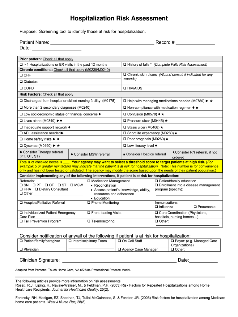 Filled Risk Assessment Form Fill Out Sign Online DocHub