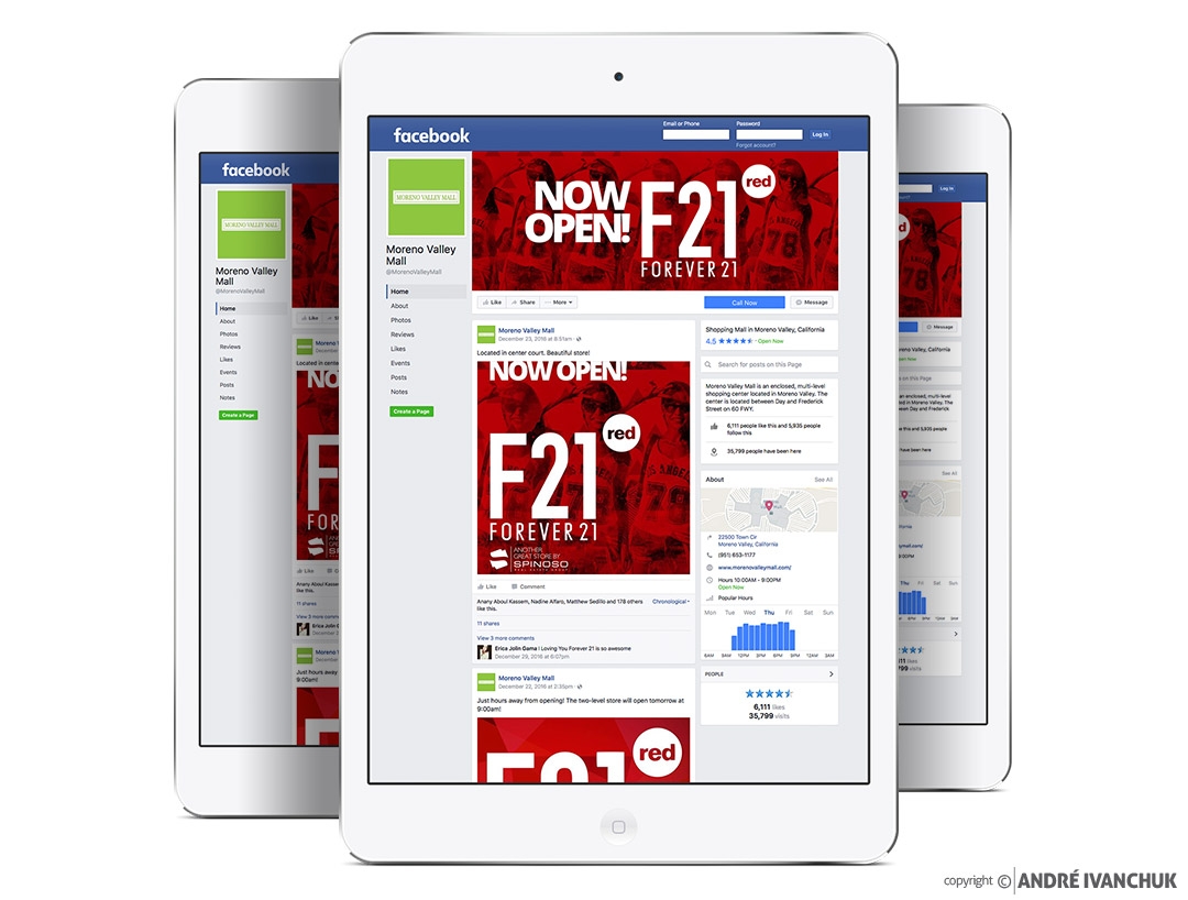 Forever21 Red Grand Opening Store And Retail Marketing Promotion And Event Andre Ivanchuk