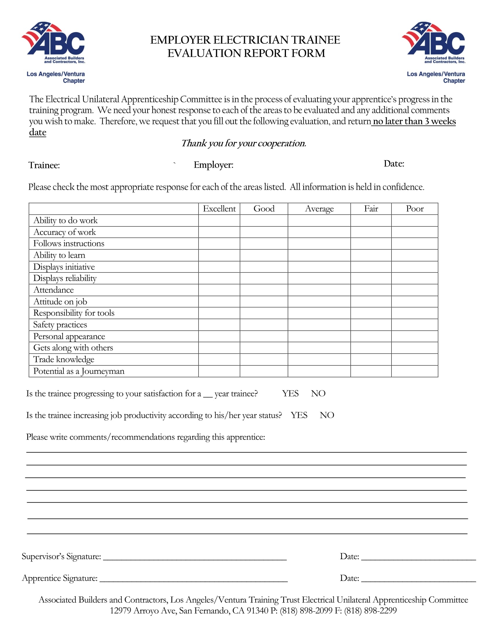 job assessment form job assessment form