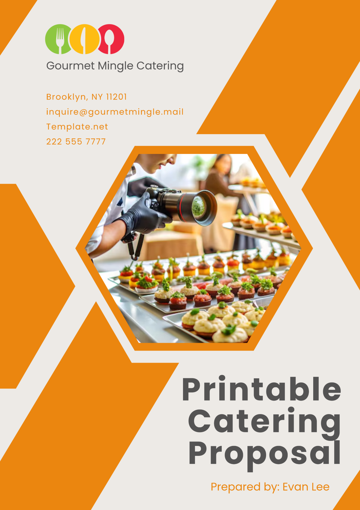 Free Catering Templates Editable And Printable