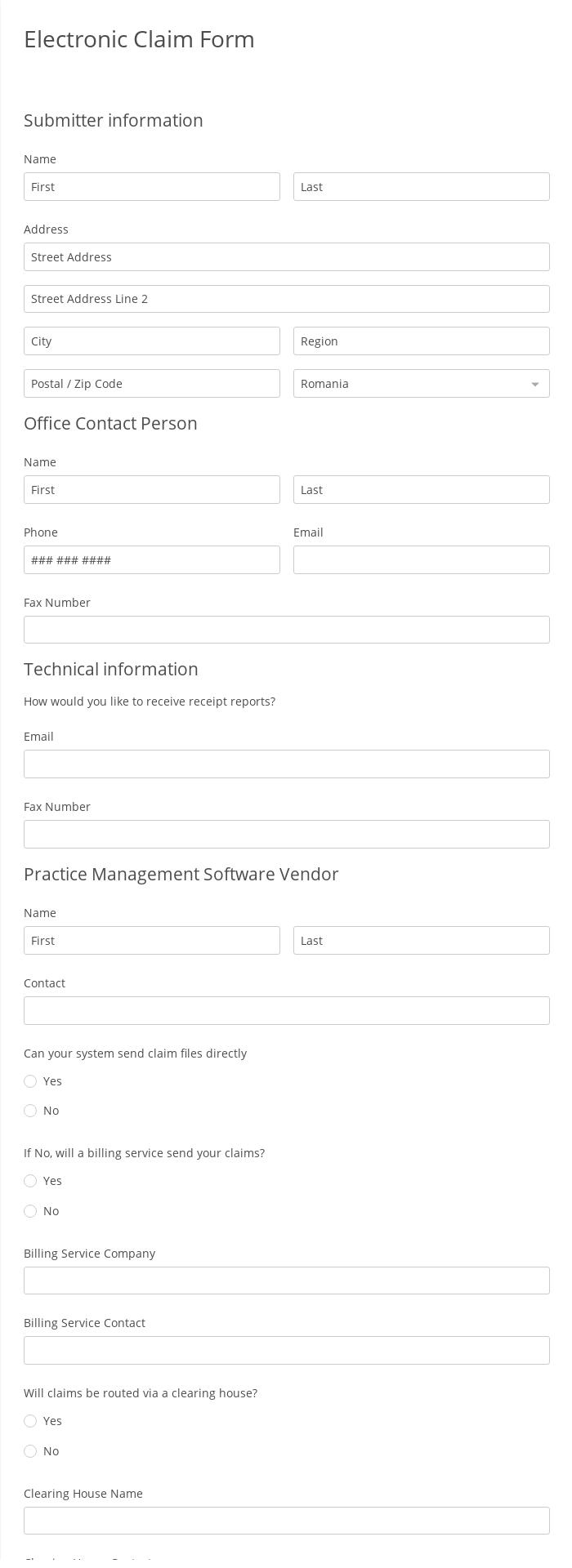 Free Claim Forms Form Templates 123FormBuilder Free Claim Forms Form Templates 123FormBuilder