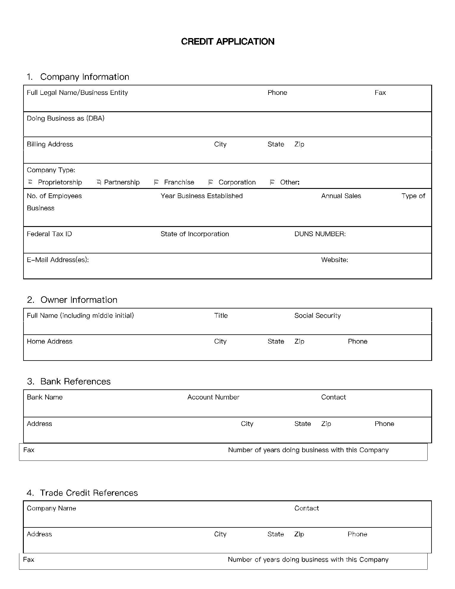 Free Credit Report Authorization Form Template CocoSign
