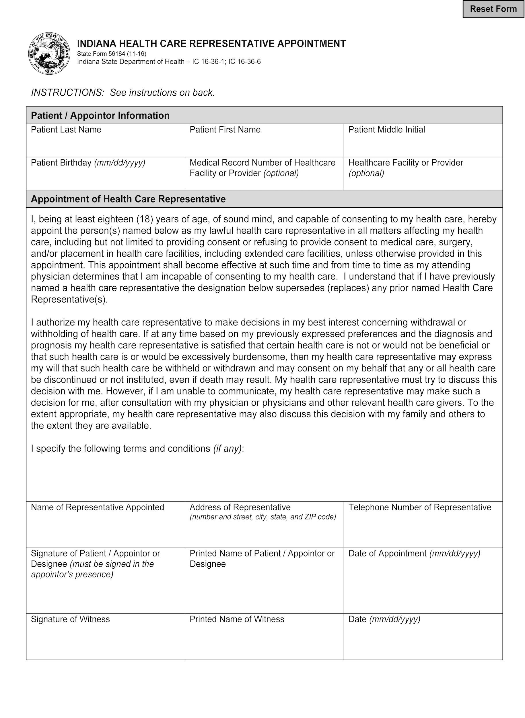 Free Indiana Power Of Attorney Forms PDF Templates Free Indiana Power Of Attorney Forms PDF Templates