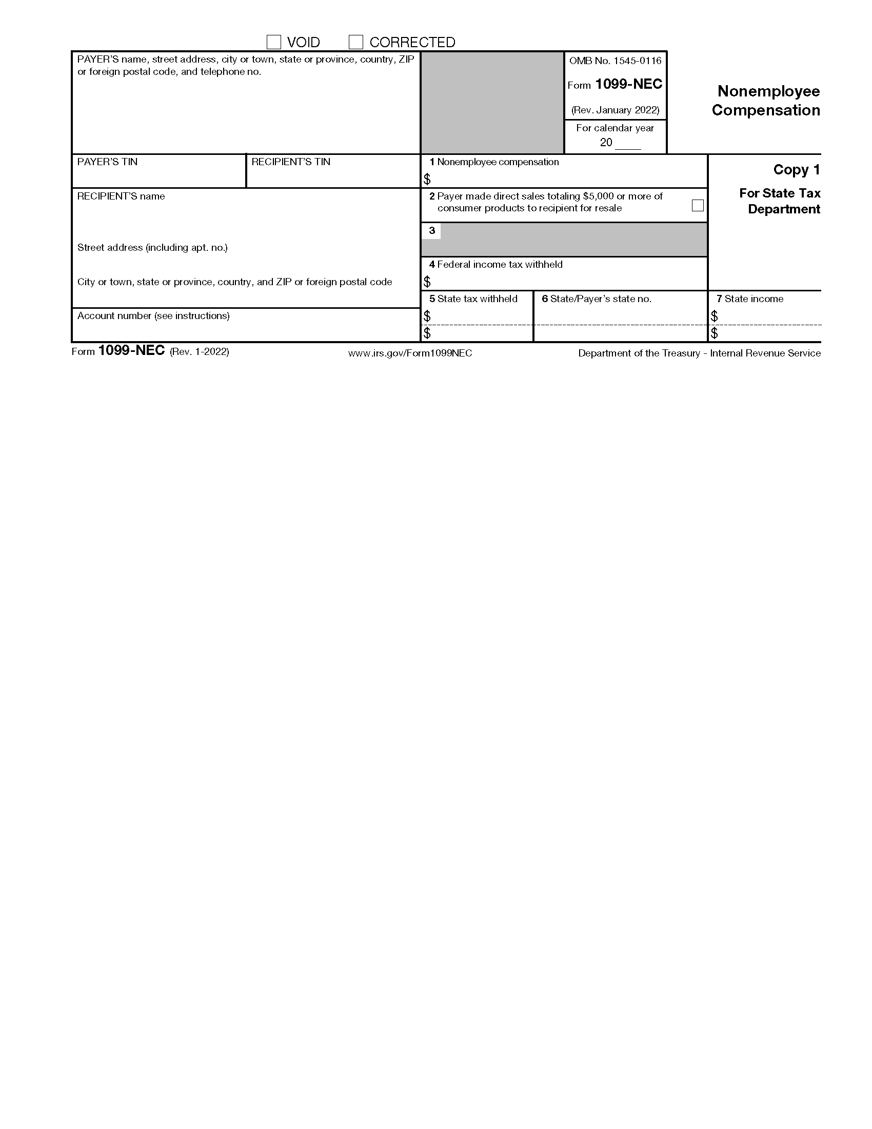 Free IRS 1099 Form PDF EForms Free IRS 1099 Form PDF EForms