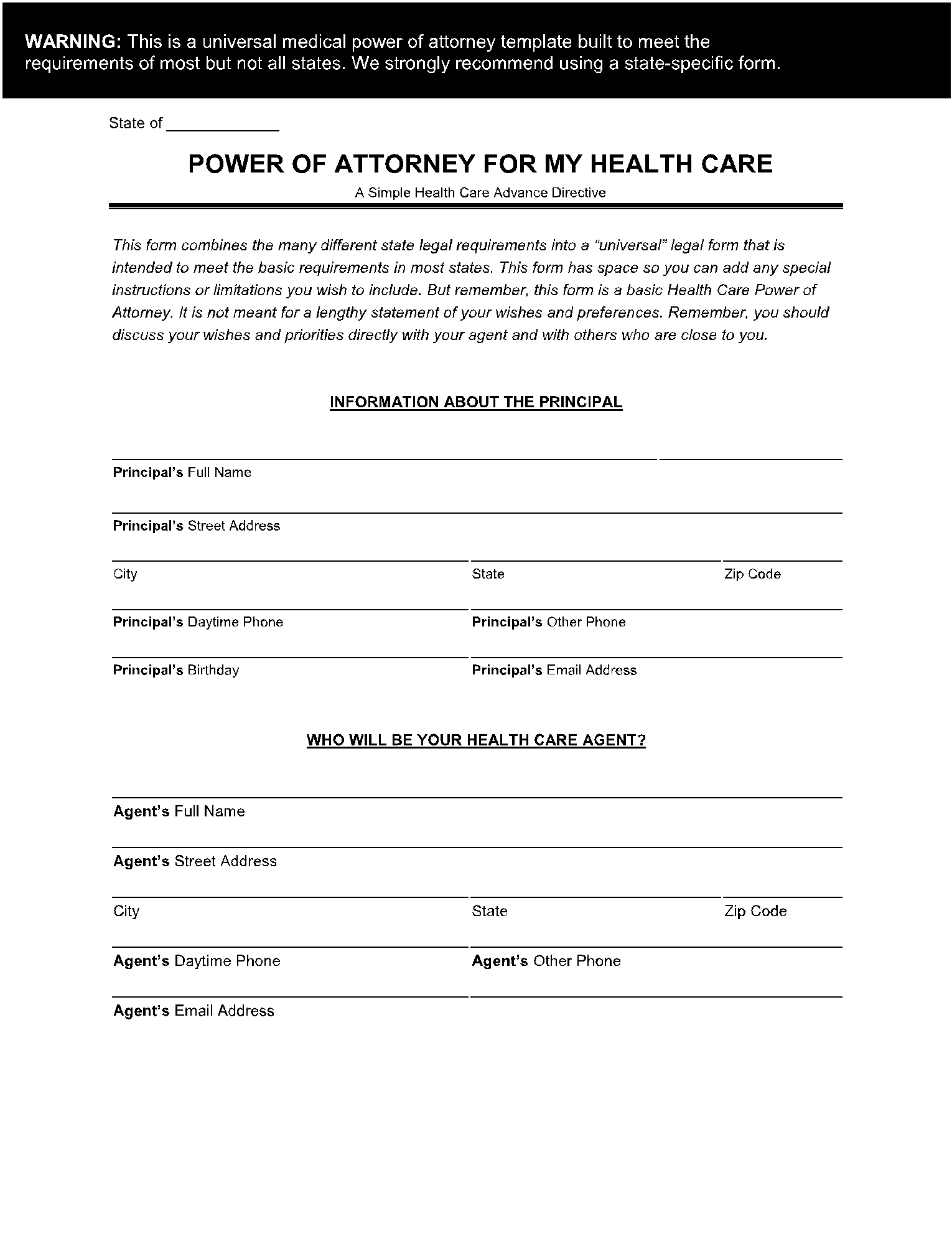 health care power of attorney forms health care power of attorney forms