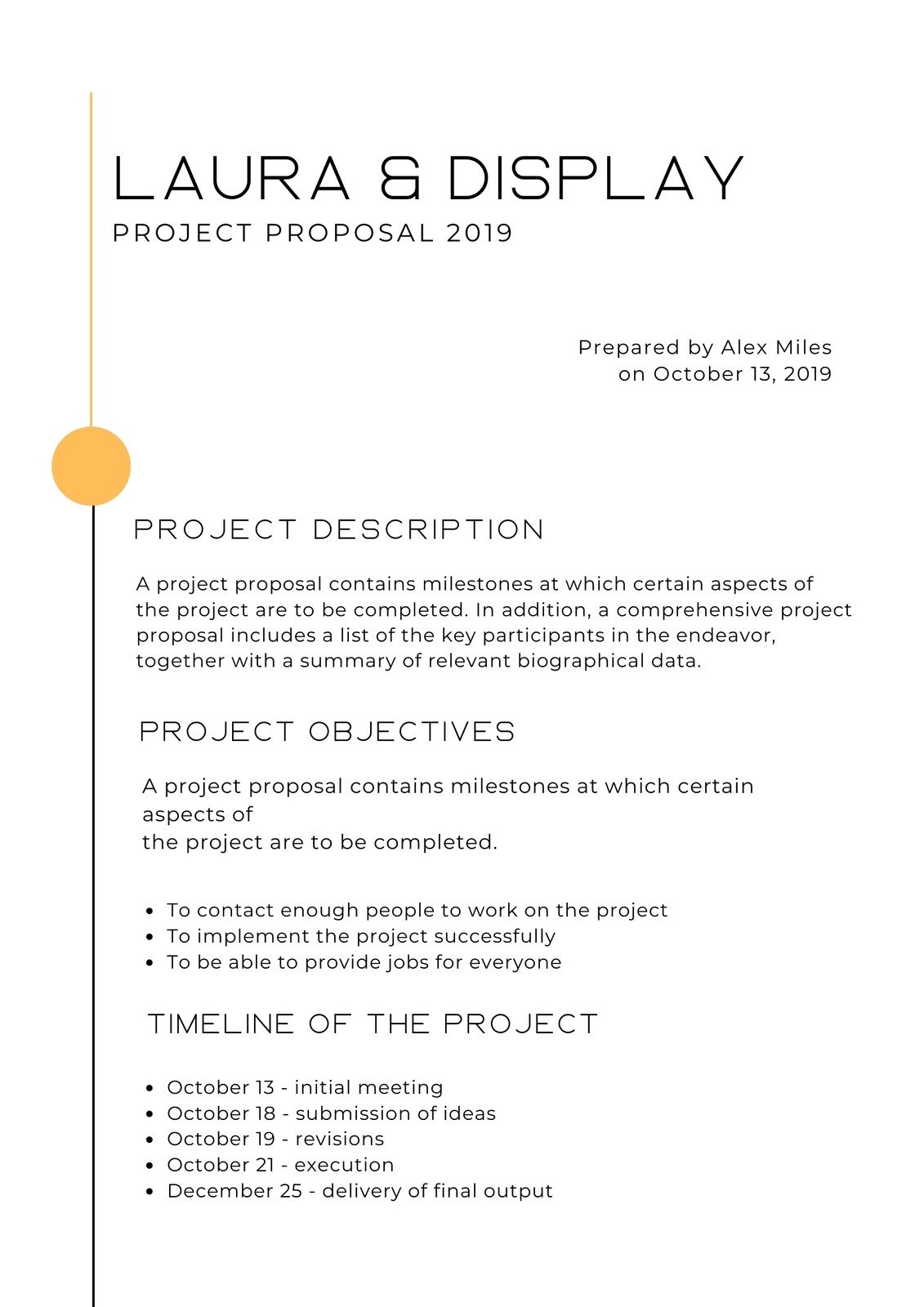 project proposal form project proposal form