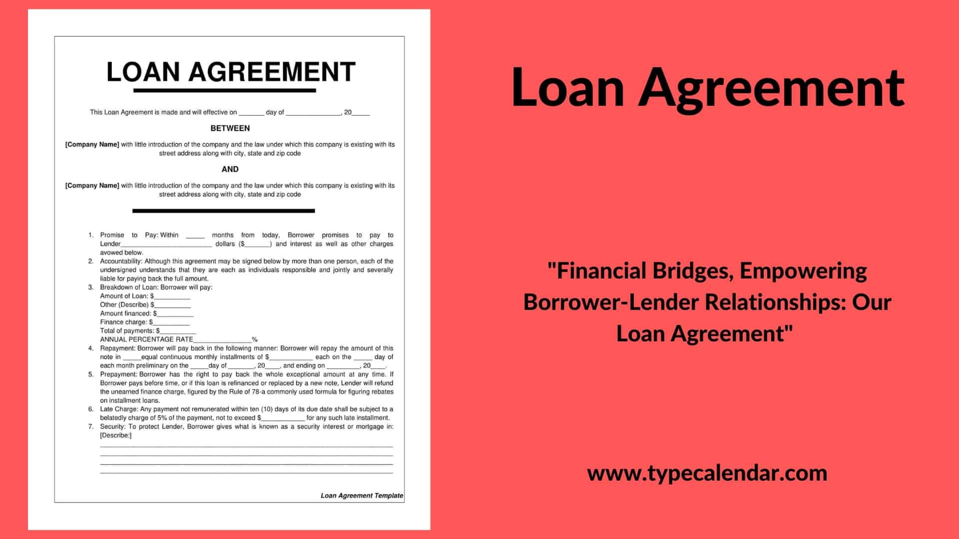 student loan agreement form