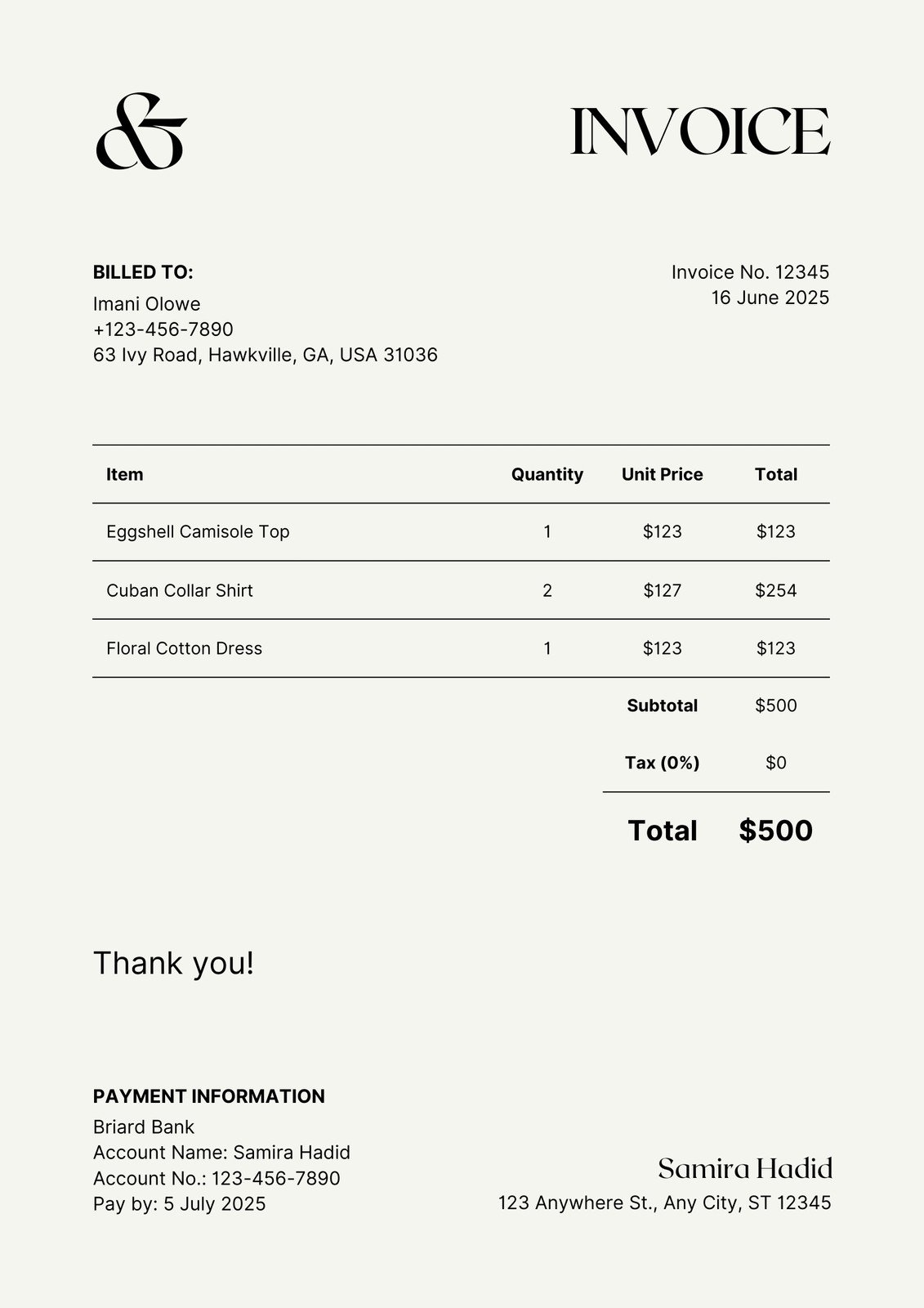 Free Printable Professional Invoice Templates To Customize Canva