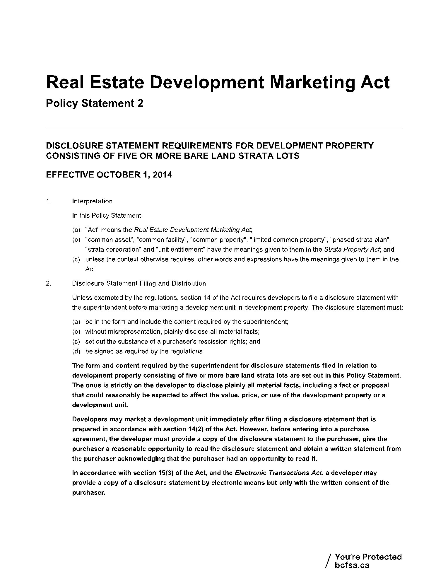 real estate disclosure form